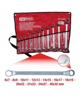 KS Tools 517.0222 rokas uzgriežņatslēga un komplekts
