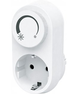 REV Zwischenstecker mit integr. LED-Dimmer, weiß EMD201 20270112