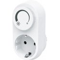 REV Zwischenstecker mit integr. LED-Dimmer, weiß EMD201 20270112 REV Zwischenstecker mit integr. LED-Dimmer, weiß EMD201 20270112