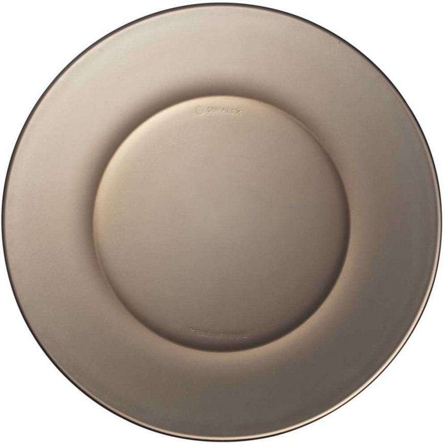 Talerz deserowy Duralex LYS SEPIA brown śr. 190 mm - set of 6 pcs. – 2