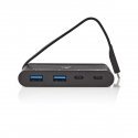 Nedis TCARF250BK jaotur USB 3.2 Gen 1 (3.1 Gen 1) Type-C Must Nedis TCARF250BK jaotur USB 3.2 Gen 1 (3.1 Gen 1) Type-C Must