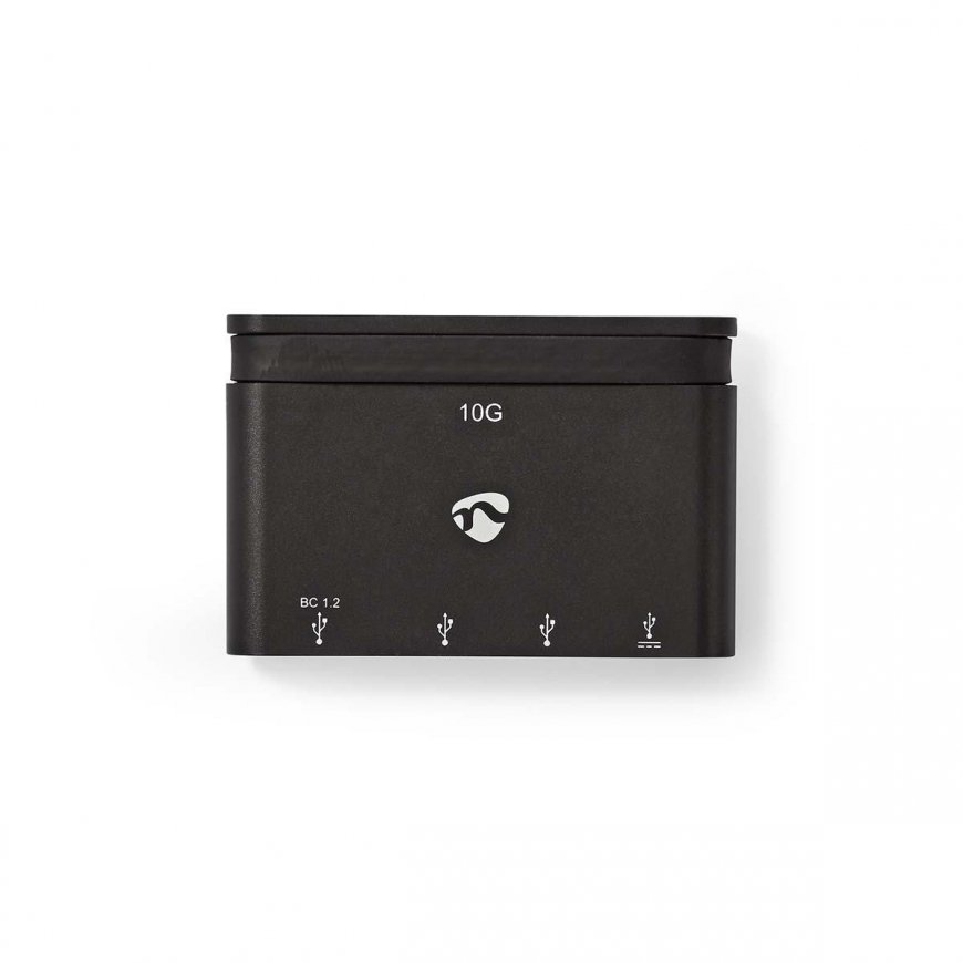 Nedis TCARF250BK keskitin USB 3.2 Gen 1 (3.1 Gen 1) Type-C musta – 4