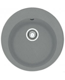 Granite sink Franke Ronda, ROG 610-41, plug valve, Steingrau