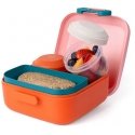 Lunch box with przegródkami for children Rikko Poppy Flamingo / Amuse Lunch box with przegródkami for children Rikko Poppy Flamingo / Amuse