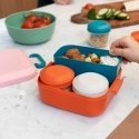 Lunch box with przegródkami for children Rikko Poppy Flamingo / Amuse Lunch box with przegródkami for children Rikko Poppy Flamingo / Amuse