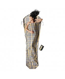 Sleeping bag liner COCOON MummyLiner 100% Cotton-Flannel - Coast Lines