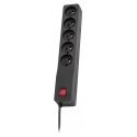 Lestar ZX 510 GA K. power strip: CZ 3.0M (5 x UTE 10 A 3m black) Lestar ZX 510 GA K. power strip: CZ 3.0M (5 x UTE 10 A 3m black)