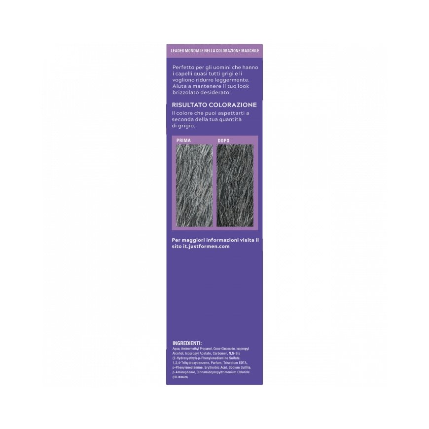 Just For Men Touch of Gray plaukų dažai Juoda 40 g – 4