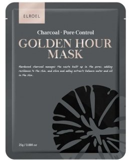 Elroel Golden Hour Mask Cleansing face mask with charcoal 25g