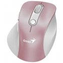 Wireless mouse, Genius Ergo 9000S Pro, pink, optical, 2400DPI