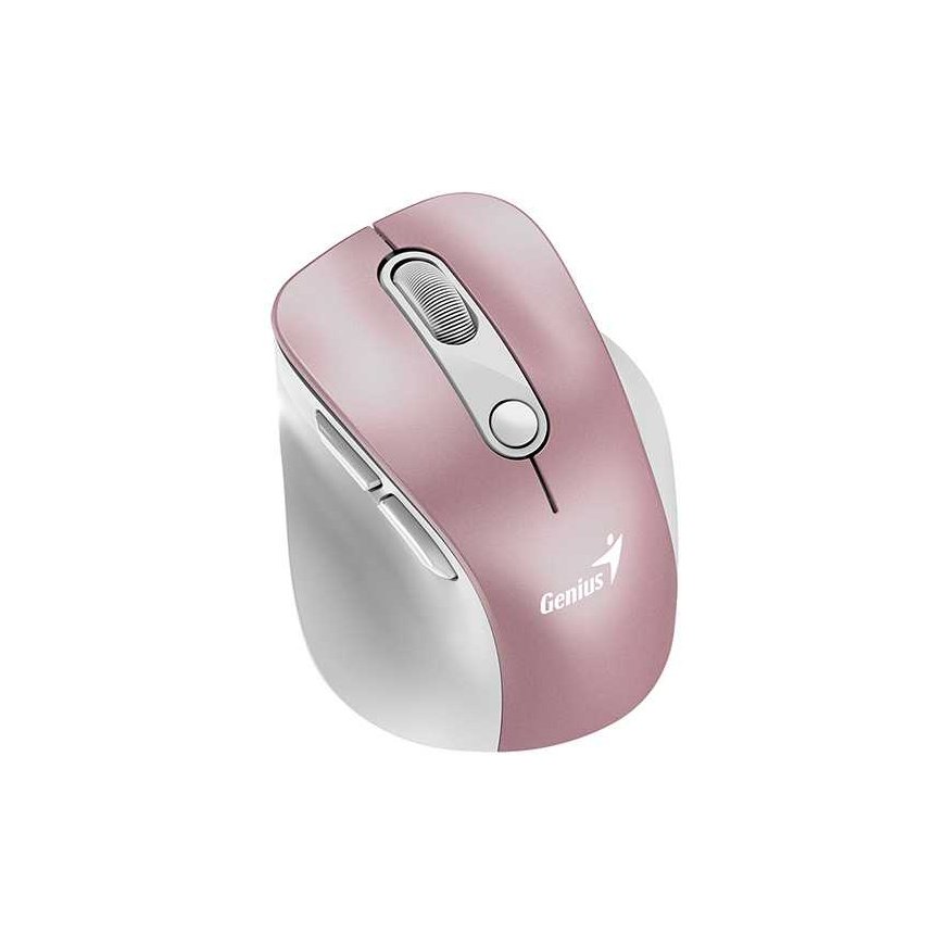 Wireless mouse, Genius Ergo 9000S Pro, pink, optical, 2400DPI – 2