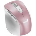 Wireless mouse, Genius Ergo 9000S Pro, pink, optical, 2400DPI