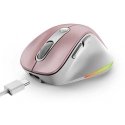 Wireless mouse, Genius Ergo 9000S Pro, pink, optical, 2400DPI