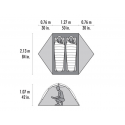Dvivietė palapinė MSR Access 2 Dvivietė palapinė MSR Access 2