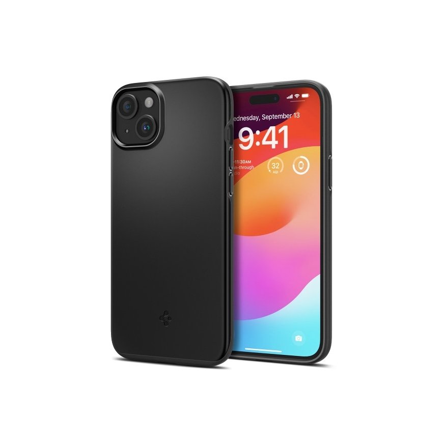 Spigen ACS06639 mobile phone case 17 cm (6.7") Cover Black