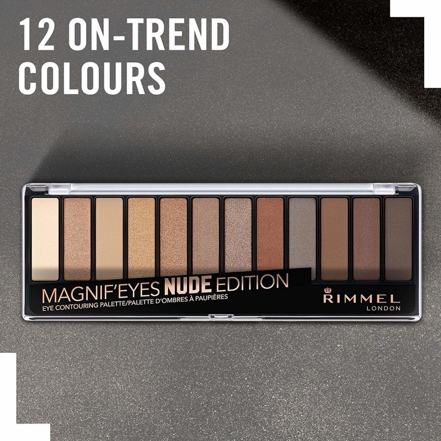 Rimmel Magnif’Eyes Shadow Palette, 001 Nude Edition – 5