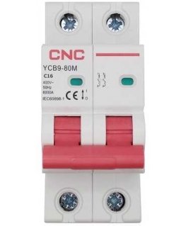 CNC Automatic switch, 2P, 16A, class C, 6kA