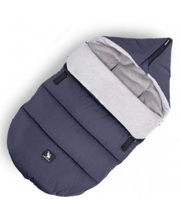 Cottonmoose Baby Moose Yukon - universal śpiworek do wózka spacerowego, gondoli lub fotelika | Dark Blue