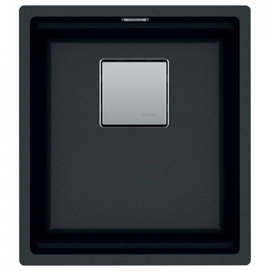 Granitinė plautuvė Franke Kubus 2, KNG 110-37, Onyx – 3