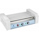 Royal Catering Grillis rolkowy su pokrywą roller grill podgrzewacz do parówek 7 rolek Royal Catering Grillis rolkowy su pokrywą roller grill podgrzewacz do parówek 7 rolek