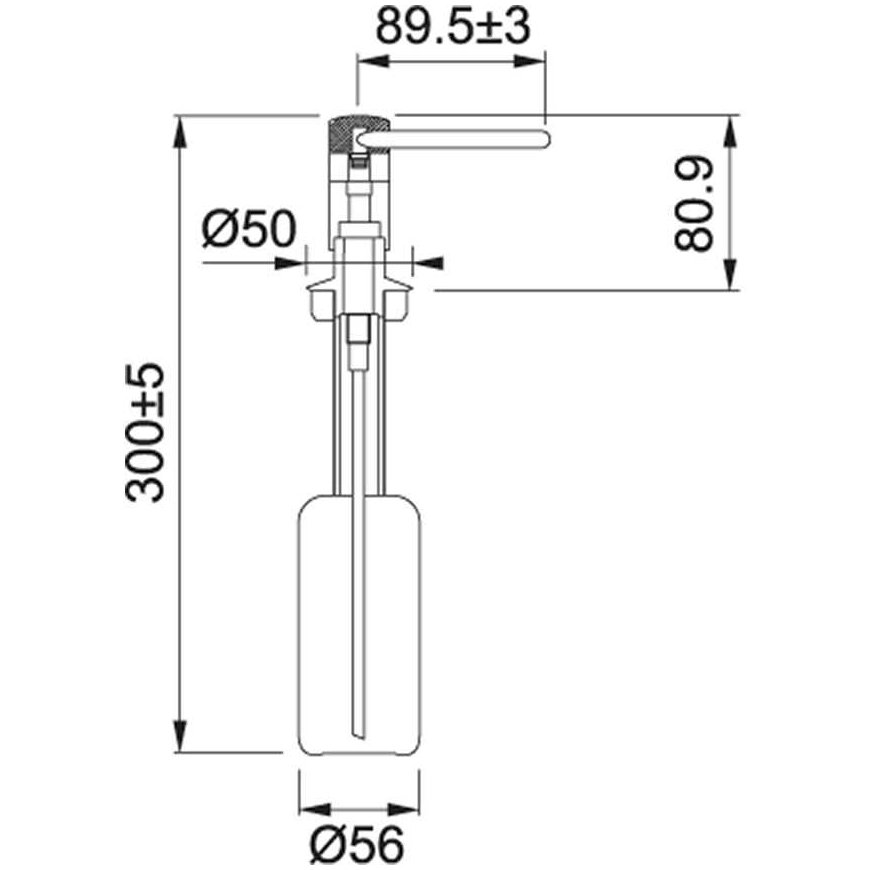 Dispenser Franke, Novita, Stainless steel – 2