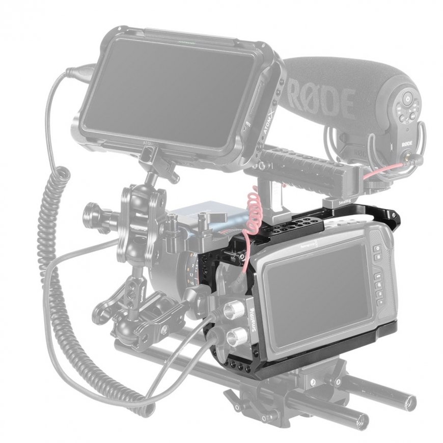 SmallRig Cage BM Pocket Cinema Camera 4K&6K camera cage 1/4, 3/8" Black – 3