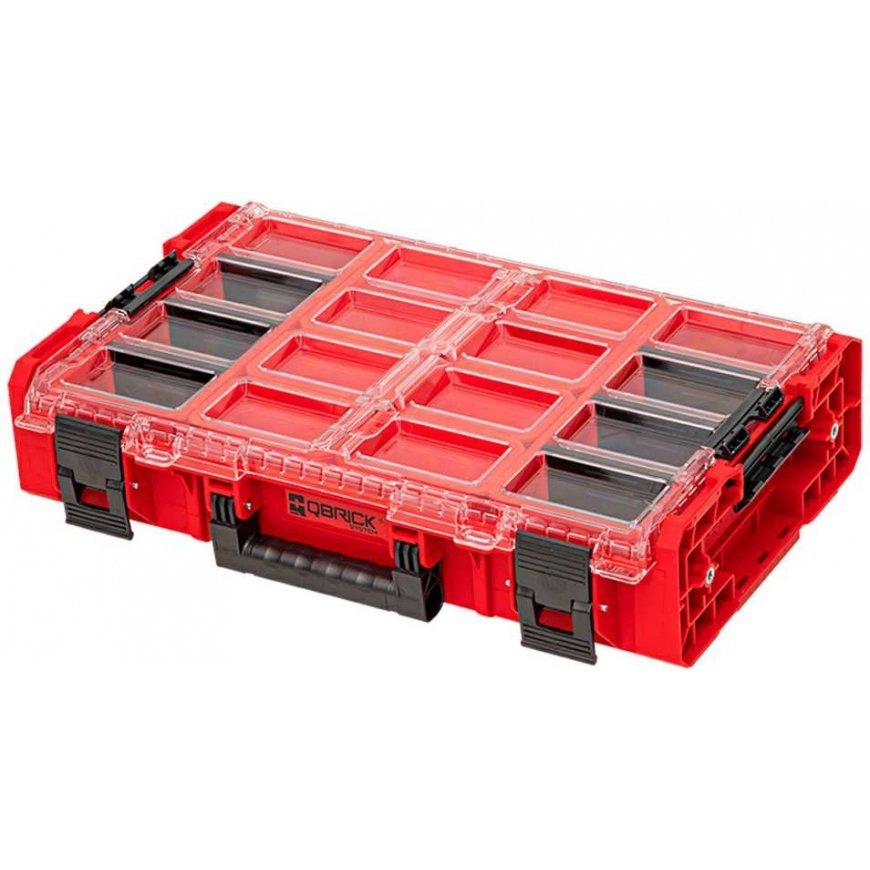 Q-Brick QBRICK ONE smulkmenų dėtuvė XL 2.0 Raudonas – 3