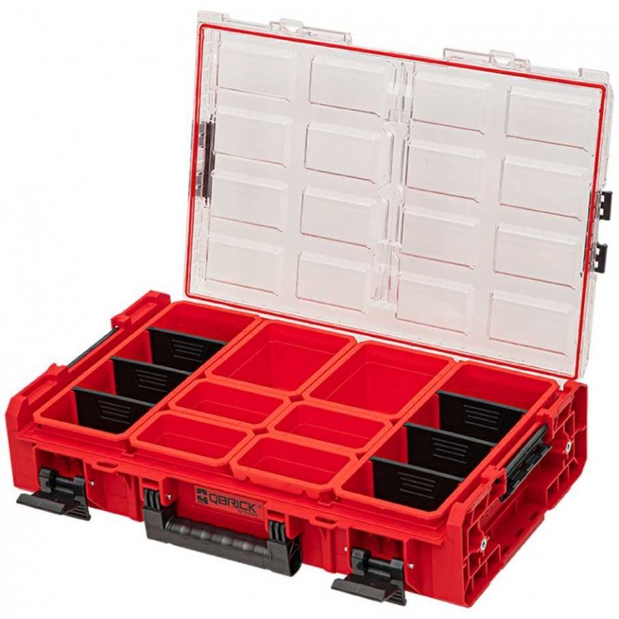 Q-Brick QBRICK ONE smulkmenų dėtuvė XL 2.0 Raudonas – 4