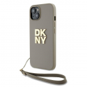 Case DKNY DKHCP15MPBSWSE iPhone 15 Plus 6.7" beige/beige hardcase Wrist Strap Stock Logo Case DKNY DKHCP15MPBSWSE iPhone 15 Plus 6.7" beige/beige hardcase Wrist Strap Stock Logo