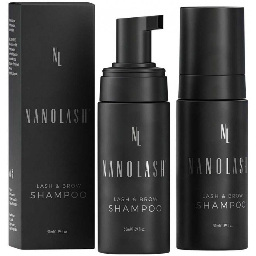 Nanolash Lash & Brow Shampoo eyelash and eyebrow shampoo 50ml