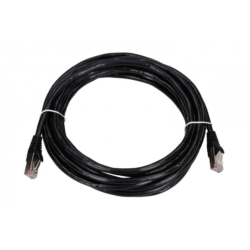 Extralink EX.7638 võrgukaabel Must 5 m Cat5e F/UTP (FTP)