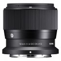 Sigma 56mm / f 1.4 DC DN C MILC Teleobjektiivi musta