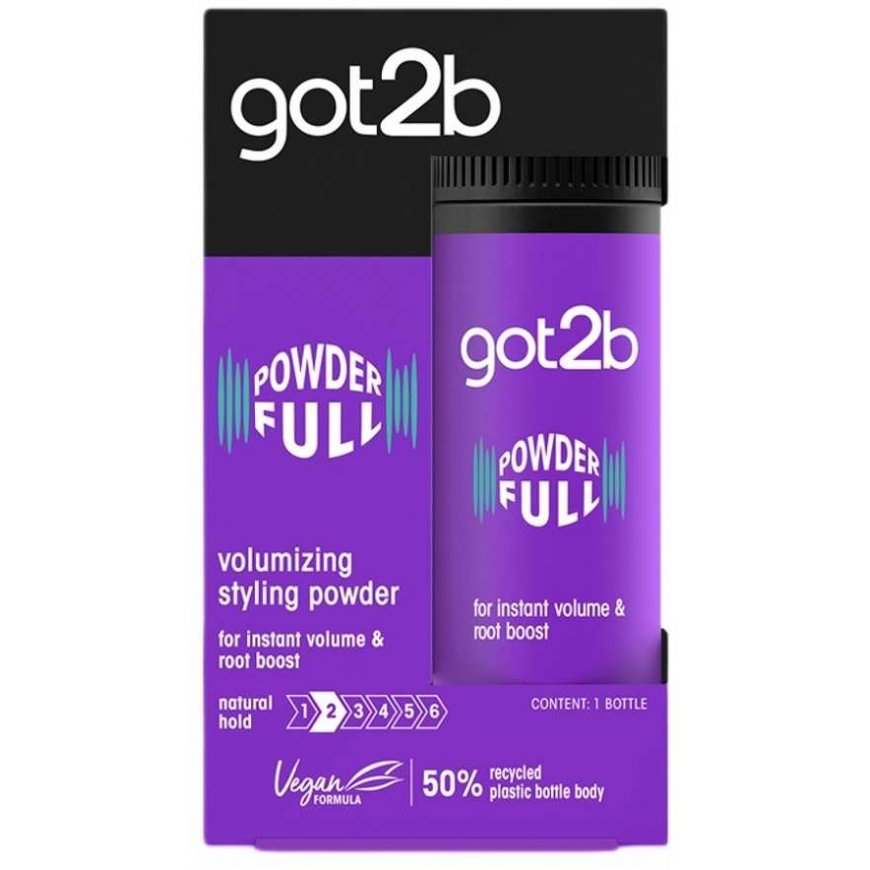 GOT2B Volumizing Styling Powder Styling powder that adds volume to the hair 10 g – 3