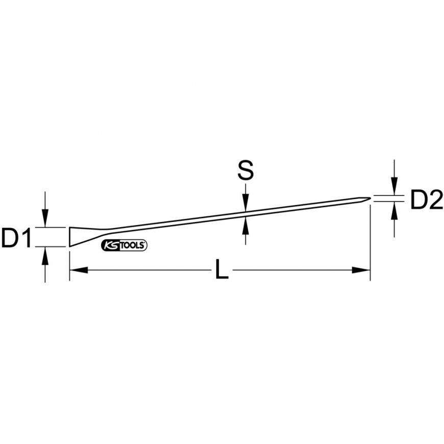 KS Tools 129.2221 Laužtuvas – 2