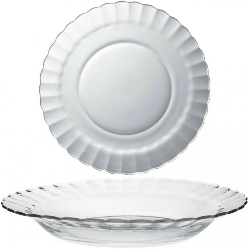 Thalerz deep Duralex PICARDIE transparent 230 x 35 mm - set of 6 pcs.