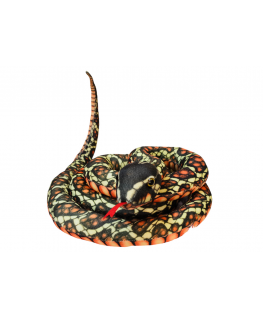 Lean Toys Plush Brown Snake Mascot 200 cm