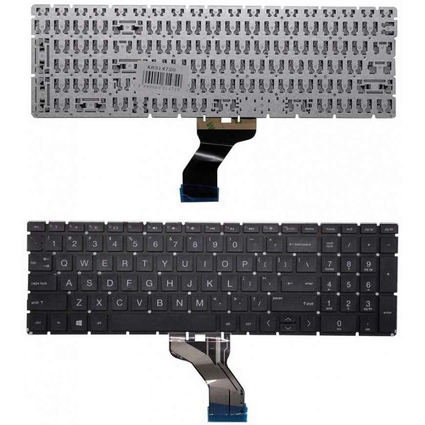 Klaviatūra HP 255 G8, be rėmelio, US