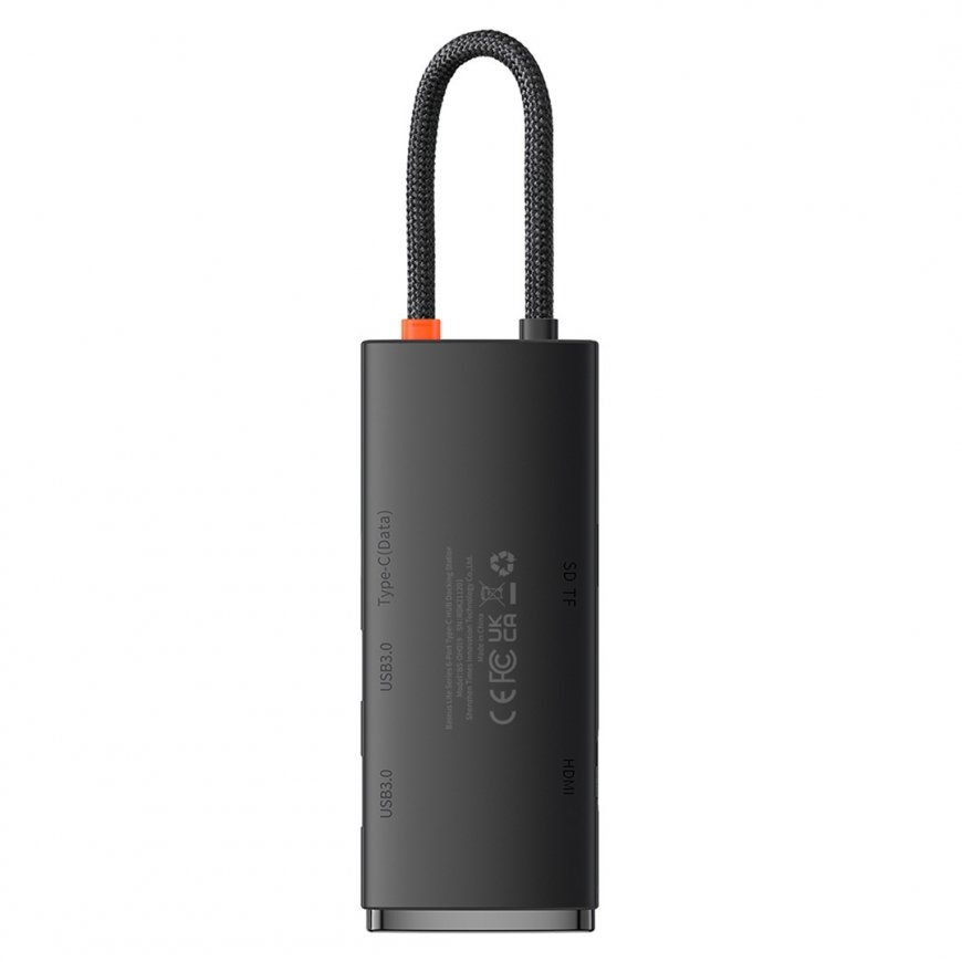 Baseus WKQX050001 keskitin USB Type-C 5000 Mbit/s musta – 4