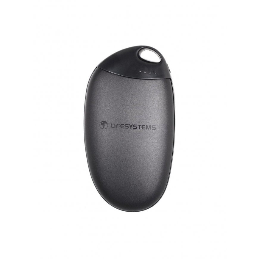 Įkraunamas rankų šildytuvas su įkroviklio funkcija Lifesystems Rechargeable Hand Warmer - Juoda