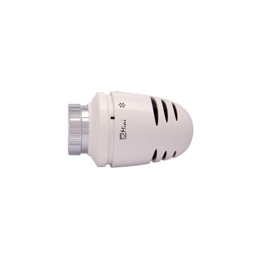 Termostatinė galva HERZ MINI DE LUXE, M28x1,5, balta spalva