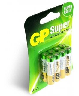 GP LR03 AAA Super (G-TECH) batteries 8 pcs.