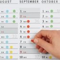 HERMA Multi-purpose labels/colour dots Ø 32 mm round blue paper matt hand inscription 480 pcs.