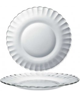 Talerz deserowy Duralex PICARDIE transparentny śr. 205 mm - komplektas 6 vnt.