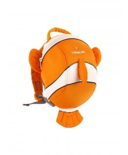 LittleLife children's backpack - fish - Orange