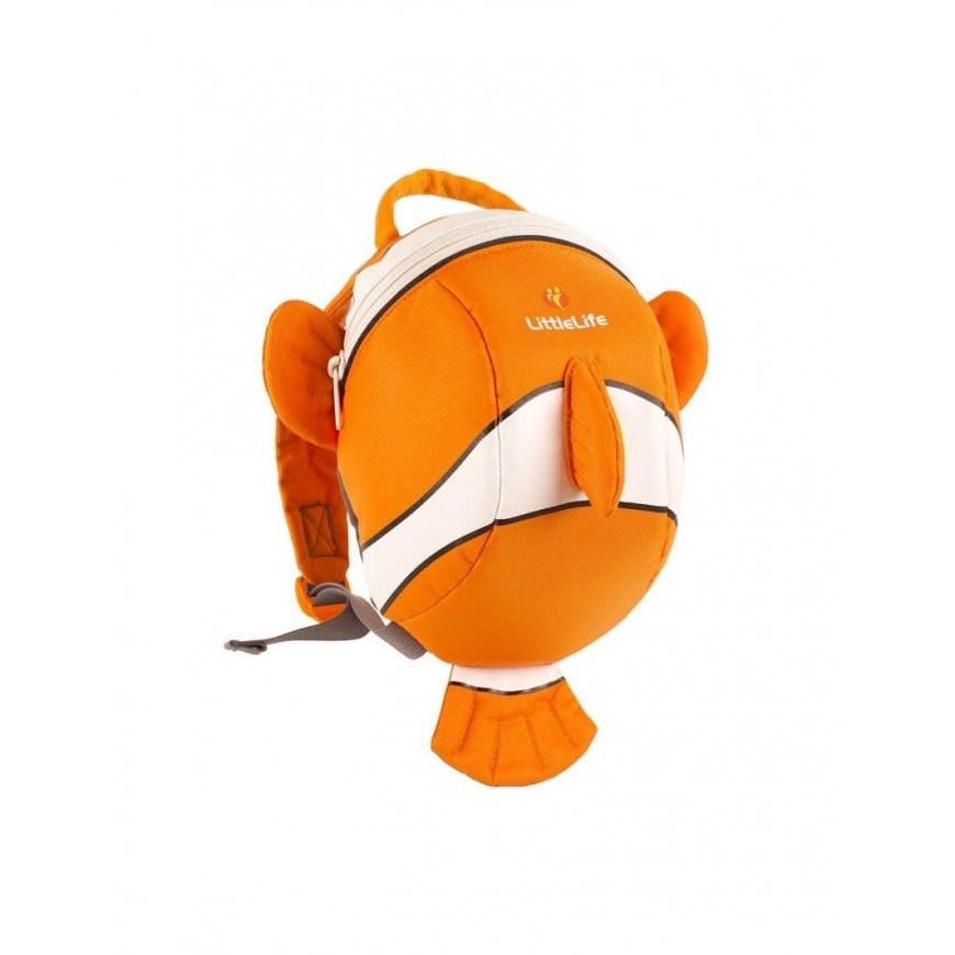 LittleLife children's backpack - fish - Orange