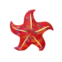 Lean Toys Mascot Plush Starfish Red Pillow 45 cm Lean Toys Mascot Plush Starfish Red Pillow 45 cm