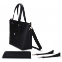CottonMoose Shopper Bag - torba pielęgnacyjna do wózka | Pearl Black