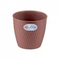 Flowerpot Liberty Ø16x15cm brown Flowerpot Liberty Ø16x15cm brown