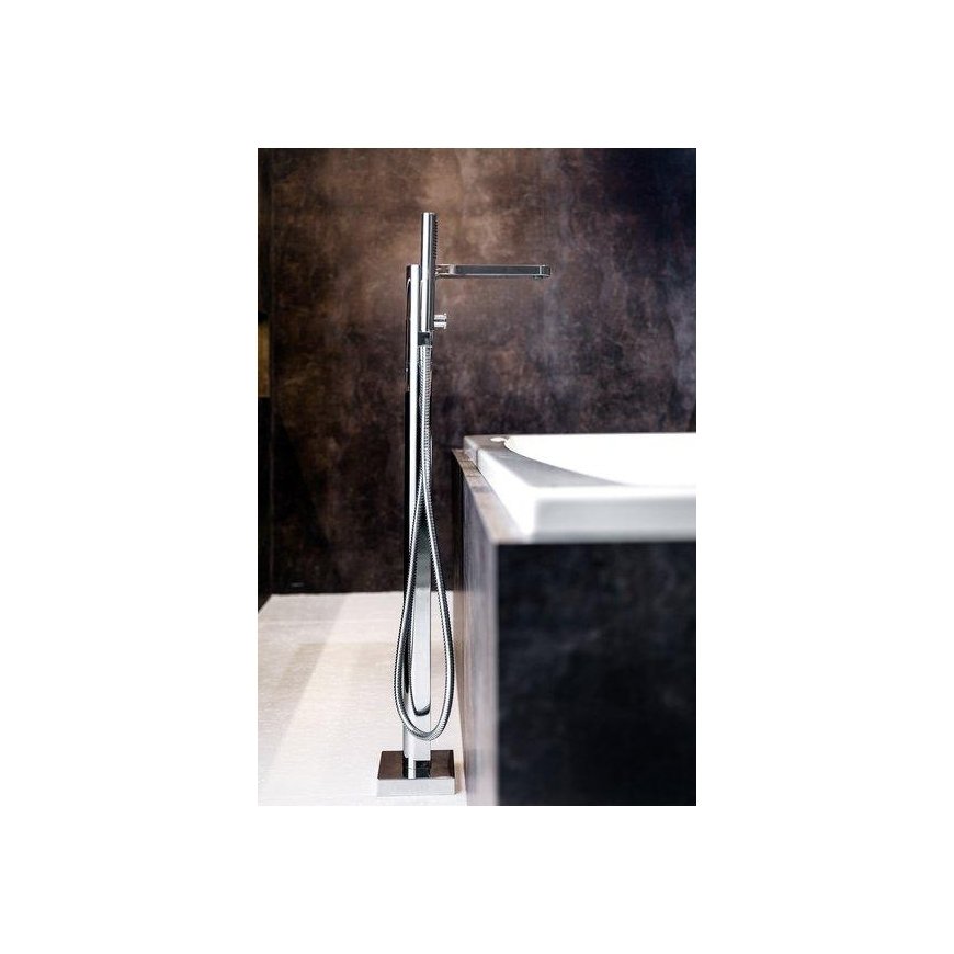 Floor-standing bathroom faucet Ravak Chrome, CR 080.00, chrome – 3
