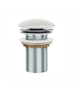 Fixed washbasin siphon valve Ravak, white, lower